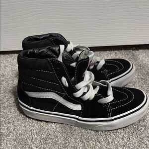 Vans Kids Black High-Top Sneakers